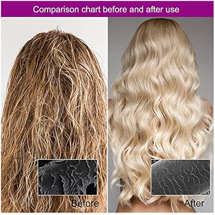 Debecty Deep Conditioning Heat Cap Microwavable Heat Cap for Steaming Hair Styling and Treatment Steam Cap Steaming Haircare Therapy (Purple) - Image 5
